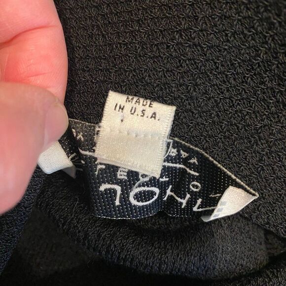 Vintage St. John Collection Black Textured Comact Bouclé Knit Skirt, Size 8 - Picture 8 of 8